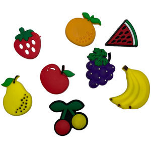 Croc Charms Fruit